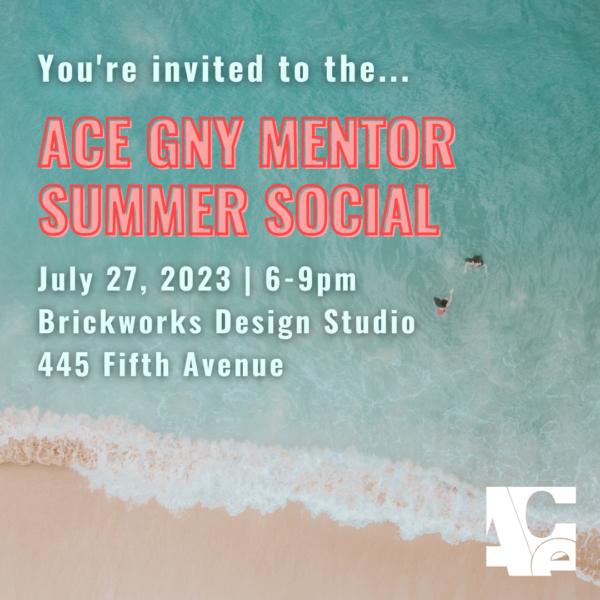 Save the Date ACE GNY Summer Social 23