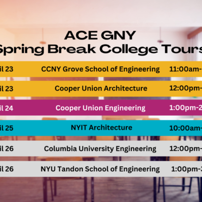 ACE GNY Spring Break College Tours